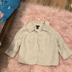 Madison Studio Cream Blazer Jacket